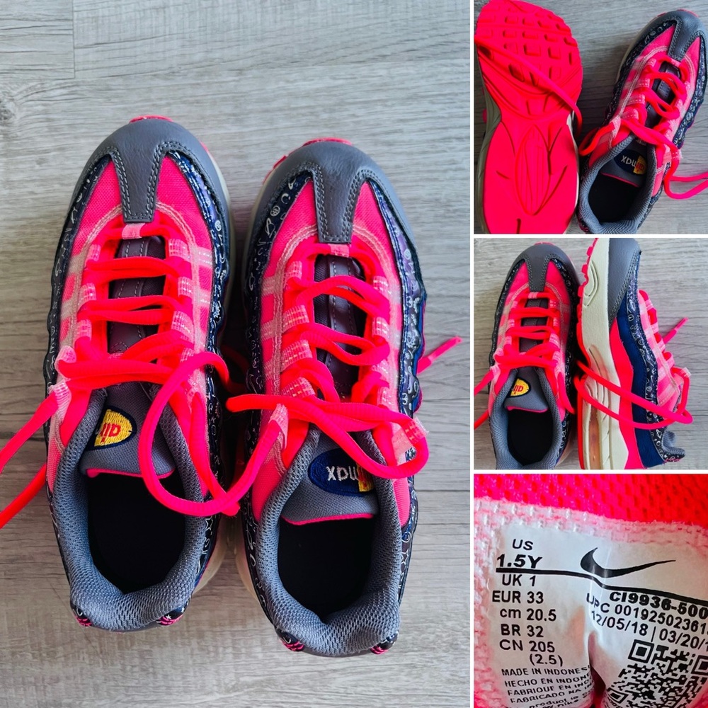 NIKE AIRMAX shoes sneakers girls youth 1.5